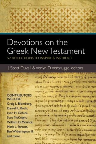 9780310492542 Devotions On The Greek New Testament