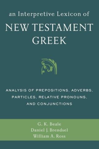 9780310494119 Interpretive Lexicon Of New Testament Greek