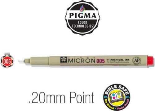 084511318441 PIGMA Micron 005 Bible Study Pen