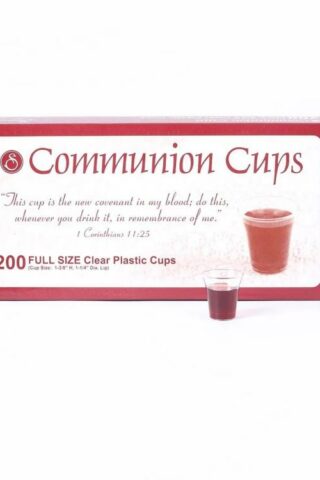 788200564996 Clear Communion Cups 200 Pack