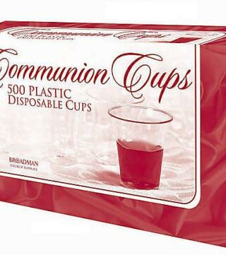 9780805469615 Plastic Communion Cups