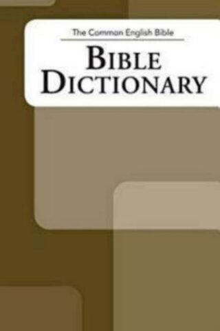 9781609260248 CEB Bible Dictionary