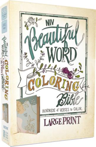 9780310467069 Beautiful Word Coloring Bible Large Print Edition