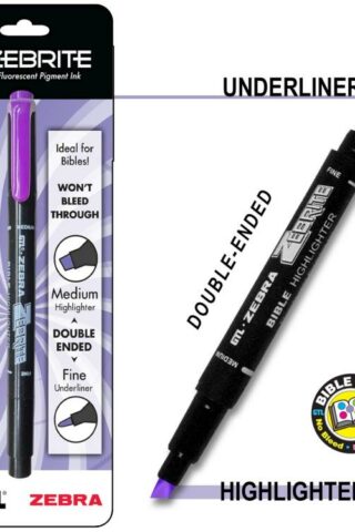 045888720817 Zebrite Double Ended Highlighter