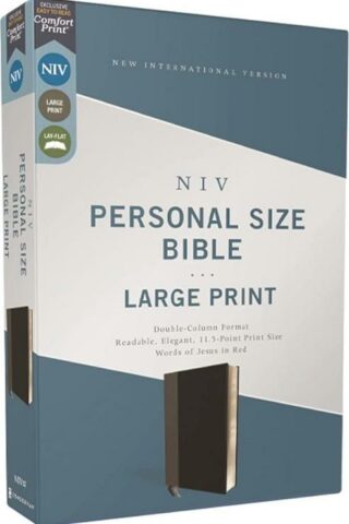 9780310458807 Personal Size Bible Large Print Comfort Print