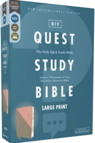 9780310465843 Quest Study Bible Large Print Comfort Print