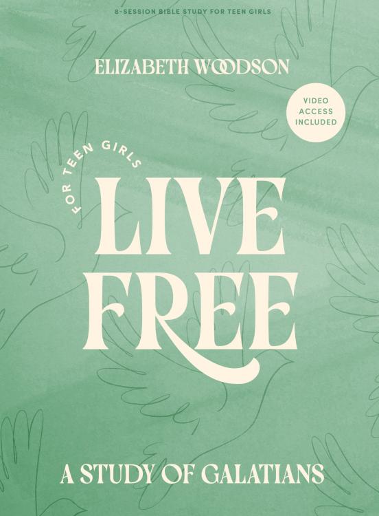 9781430096542 Live Free Teen Girls Bible Study Book With Video Access (Student/Study Guide)