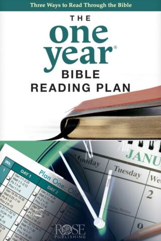 9781596363335 1 Year Bible Reading Plan Pamphlet