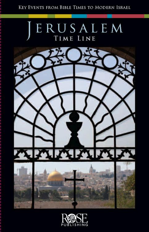 9781596364950 Jerusalem Time Line Pamphlet