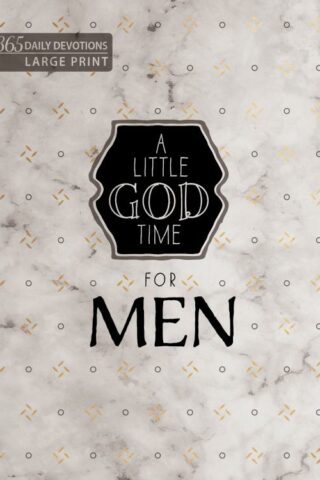 9781424571642 Little God Time For Men (Large Type)
